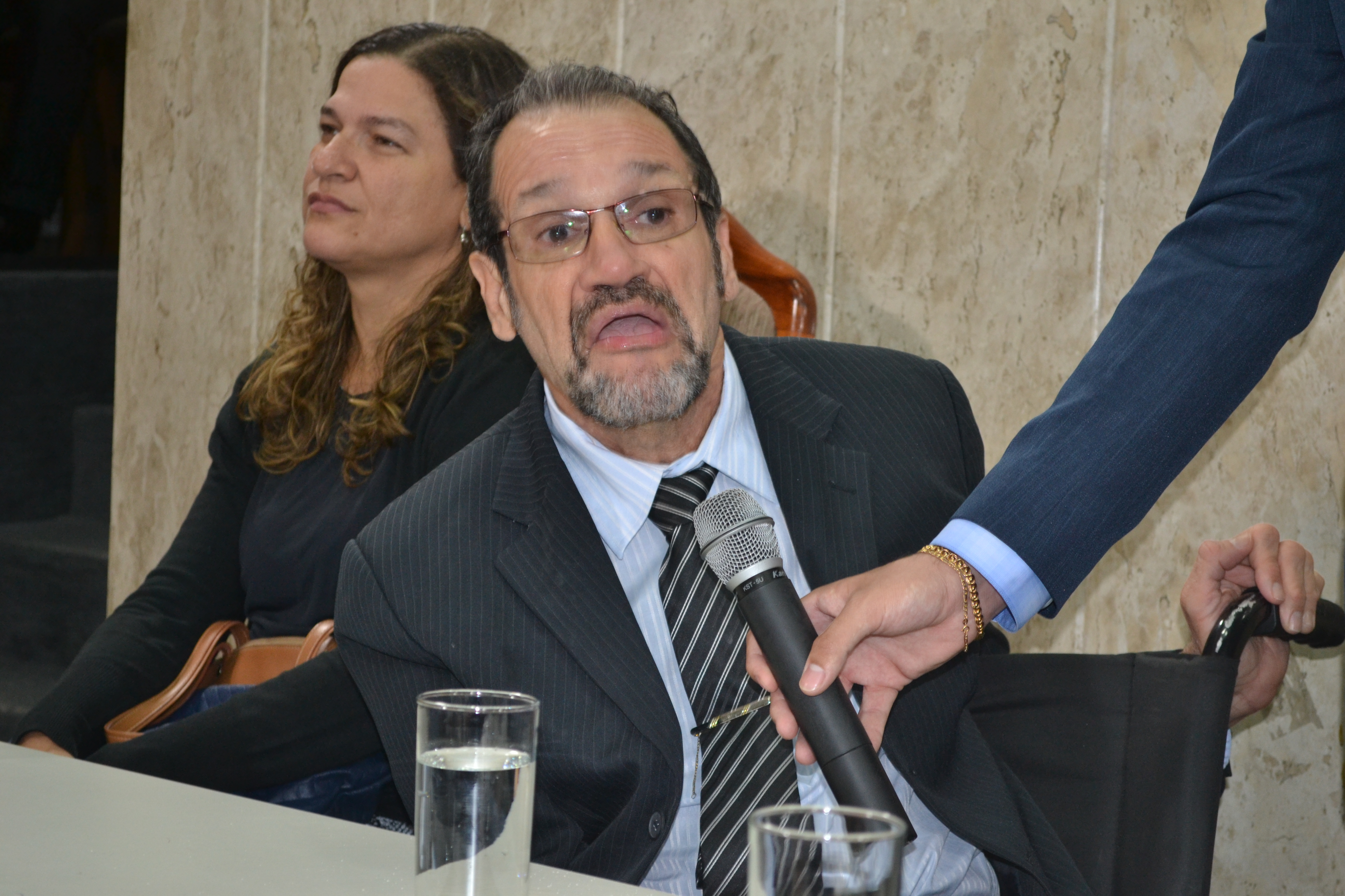 O escritor Fausto Joaquim