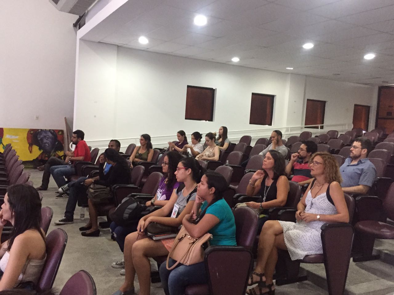 Público presente no evento