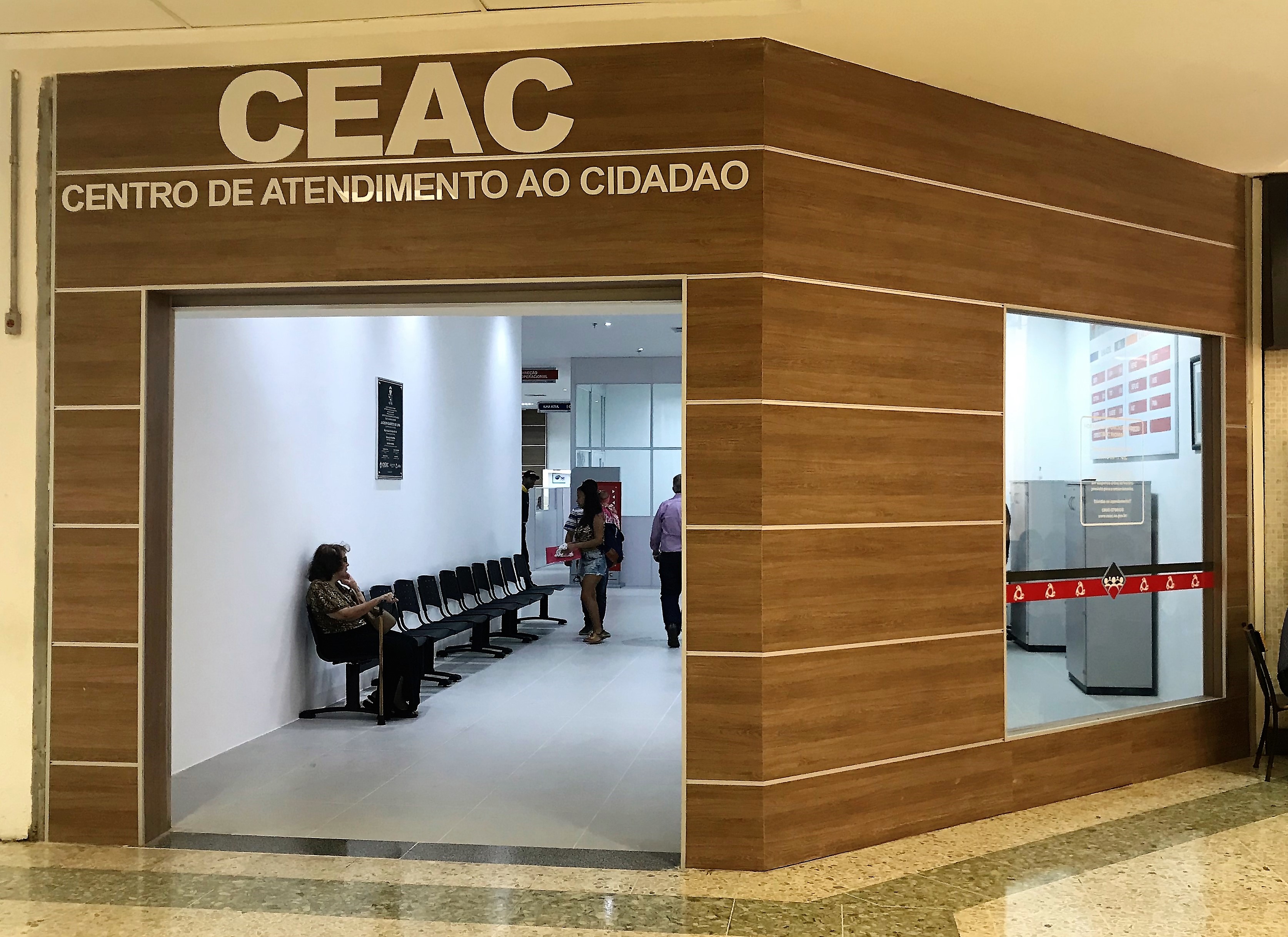 #PraCegoVer - Imagem da fachada do Ceac Riomar. Reforma custou R$1,2 milhão